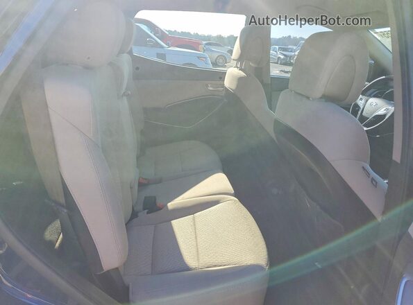 5XYZT3LB1JG507630 2018 HYUNDAI SANTA Blue 