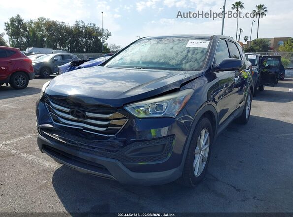 5XYZT3LB5GG336373 2016 HYUNDAI SANTA FE SPORT Серый Передняя левая четверть