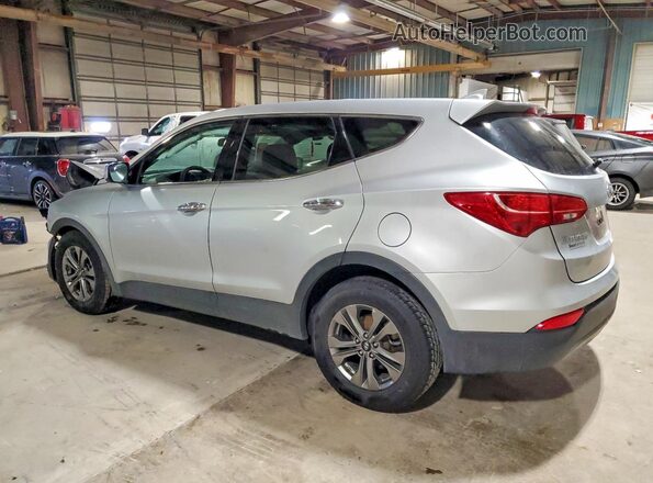 5XYZTDLB7GG328538 2016 HYUNDAI SANTA Silver უკანა მარცხენა