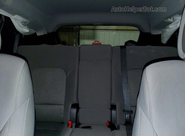 5XYZTDLB7GG328538 2016 HYUNDAI SANTA Silver უკანა სავარძლების ხედი