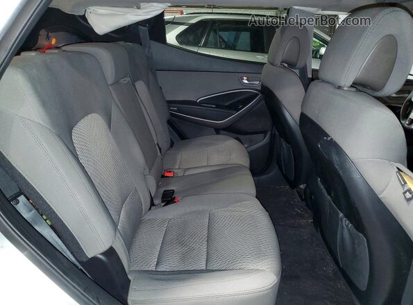 5XYZTDLB7GG328538 2016 HYUNDAI SANTA Silver უკანა სალონის ხედი