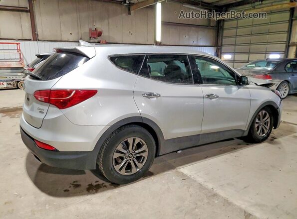 5XYZTDLB7GG328538 2016 HYUNDAI SANTA Silver უკანა მარჯვენა