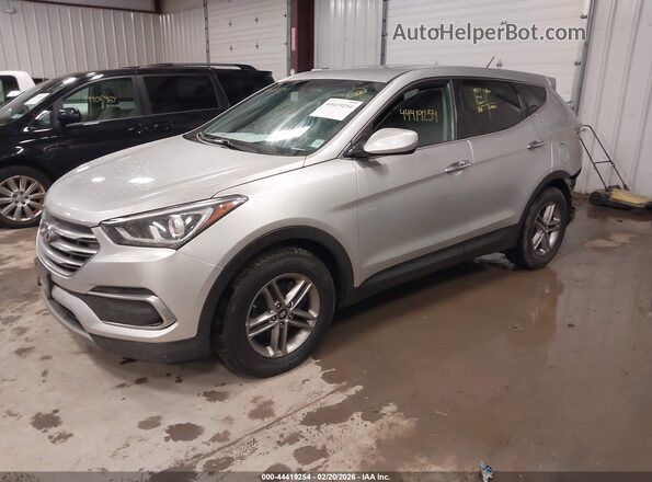 5XYZTDLB8JG525970 2018 HYUNDAI SANTA FE SPORT Silver 