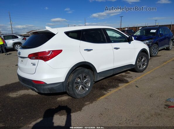 5XYZTDLB9GG319100 2016 HYUNDAI SANTA FE SPORT White Trasero derecho