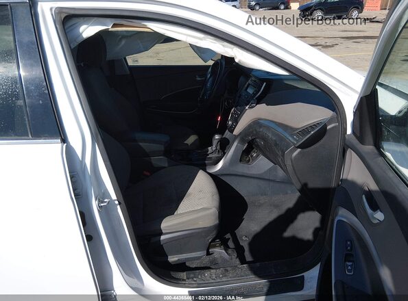5XYZTDLB9GG319100 2016 HYUNDAI SANTA FE SPORT White Vista interior delantera