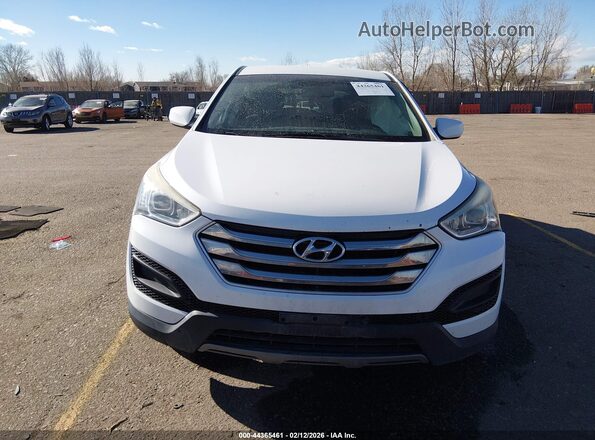 5XYZTDLB9GG319100 2016 HYUNDAI SANTA FE SPORT White Vista interior trasera