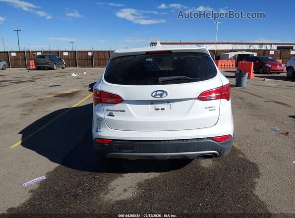 5XYZTDLB9GG319100 2016 HYUNDAI SANTA FE SPORT White 
