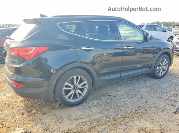 5XYZU3LA4GG370552 2016 HYUNDAI SANTA Black უკანა მარჯვენა