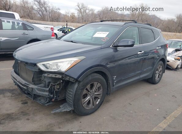 5XYZU3LB4GG355655 2016 HYUNDAI SANTA FE SPORT Dark Blue Front left