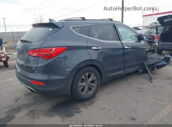 5XYZU3LB4GG355655 2016 HYUNDAI SANTA FE SPORT Dark Blue Rear right