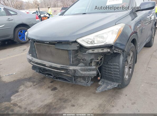 5XYZU3LB4GG355655 2016 HYUNDAI SANTA FE SPORT Dark Blue Front view