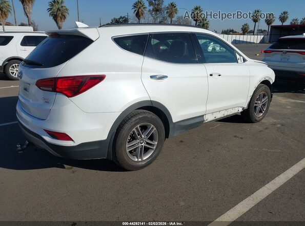 5XYZUDLB6HG434901 2017 HYUNDAI SANTA FE SPORT White 