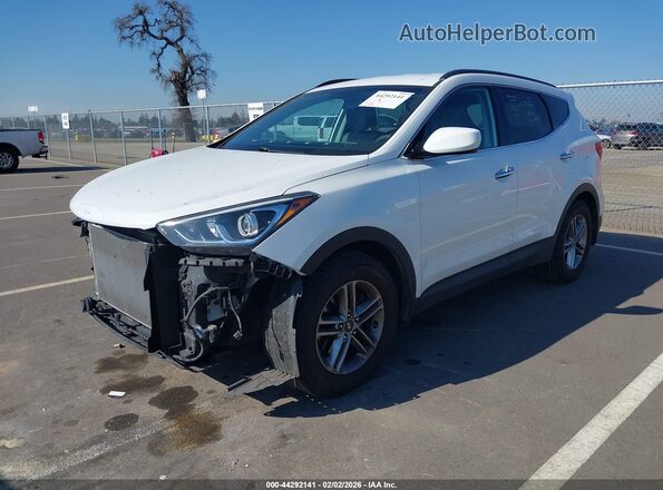 5XYZUDLB6HG434901 2017 HYUNDAI SANTA FE SPORT White 