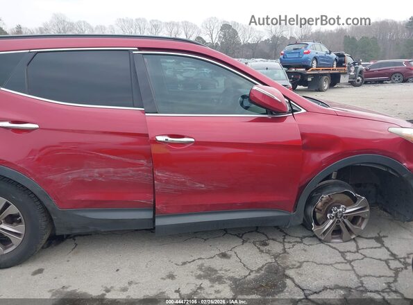 5XYZUDLBXGG314548 2016 HYUNDAI SANTA FE SPORT Red Widok z przodu