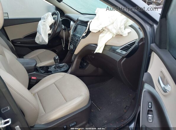 5XYZW4LA7HG492968 2017 HYUNDAI SANTA FE SPORT Blue წინა სალონის ხედი