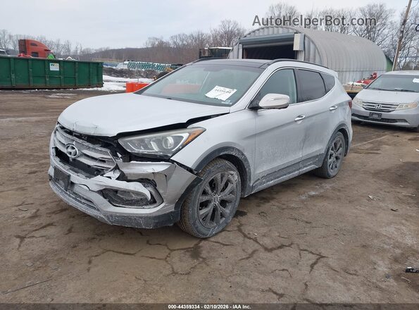 5XYZWDLA0HG471167 2017 HYUNDAI SANTA FE Gray Передня ліва чверть