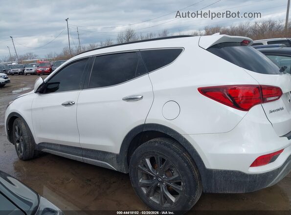 5XYZWDLA6HG414312 2017 HYUNDAI SANTA FE SPORT White 