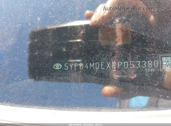 5YFB4MDEXPP053380 2023 TOYOTA LL Gray Вид підкапотного простору