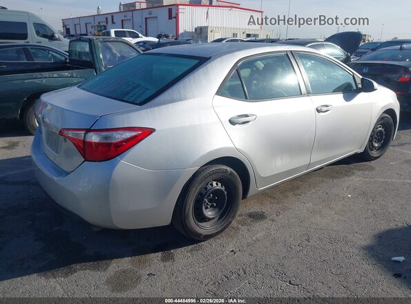 5YFBURHE1GP414907 2016 TOYOTA LL Silver 