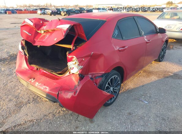 5YFBURHE7GP429282 2016 TOYOTA LL Red უკანა მარჯვენა