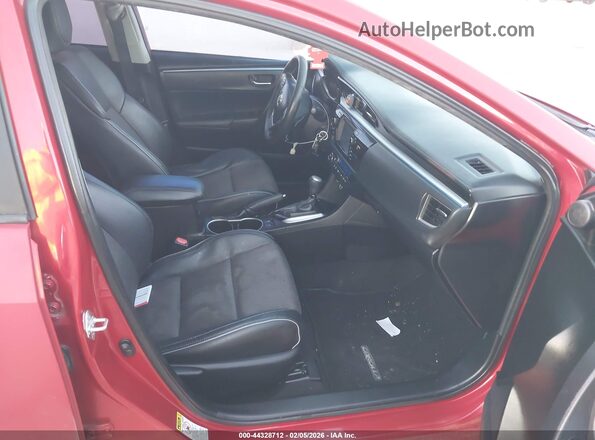5YFBURHE7GP429282 2016 TOYOTA LL Red წინა სალონის ხედი
