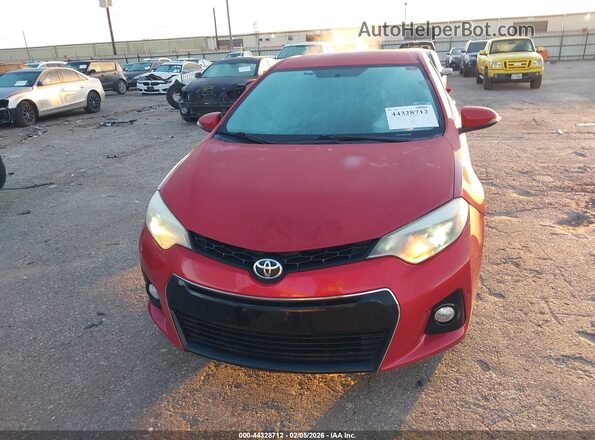 5YFBURHE7GP429282 2016 TOYOTA LL Red ხელსაწყოთა პანელის ხედი