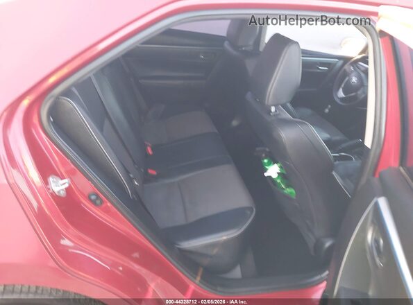 5YFBURHE7GP429282 2016 TOYOTA LL Red VIN კოდის სტიკერის ხედი