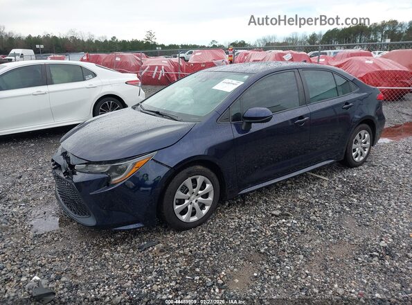 5YFEPMAE0NP366914 2022 TOYOTA LL Blue Առջևի ձախ երեք քառորդ տեսարան