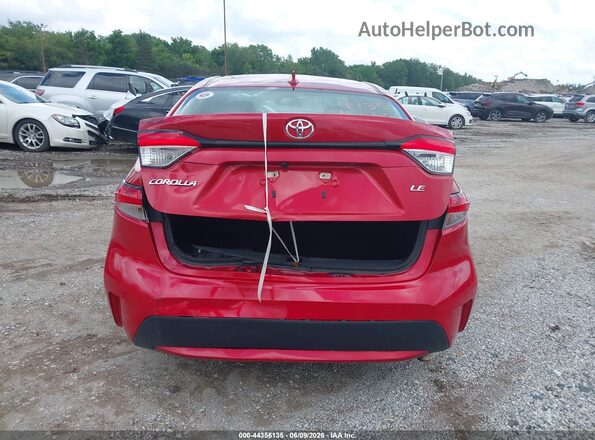 5YFEPMAE2MP167961 2021 TOYOTA LL Red 