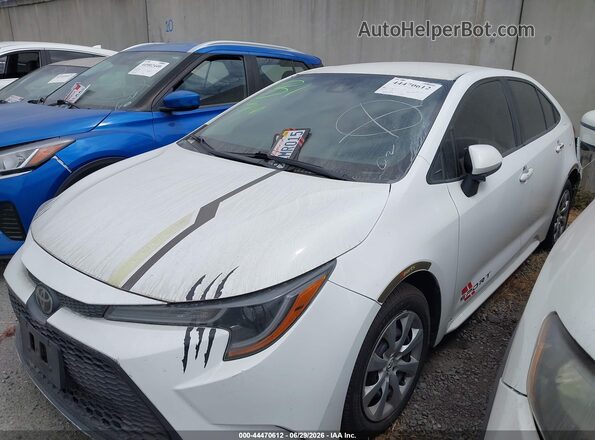 5YFEPMAE2MP246272 2021 TOYOTA LL White Առջևի ձախ երեք քառորդ տեսարան