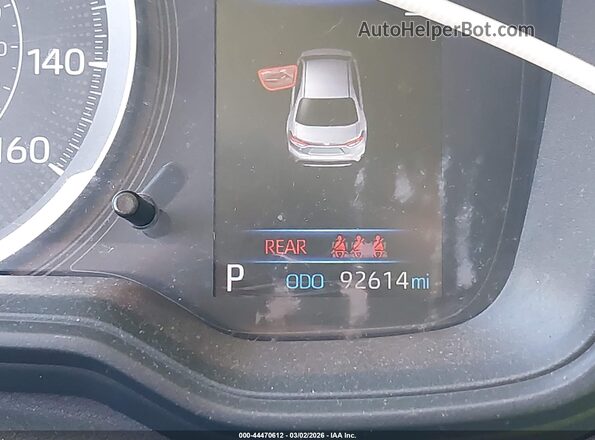 5YFEPMAE2MP246272 2021 TOYOTA LL White Հետևի նստատեղերի տեսք