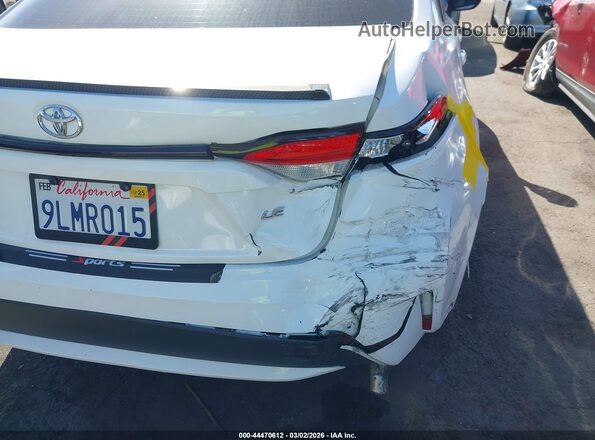 5YFEPMAE2MP246272 2021 TOYOTA LL White Սարքավորումների վահանակի տեսք