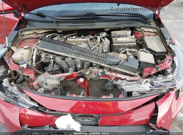 5YFEPMAE7MP257011 2021 TOYOTA LL Red Вид ззаду