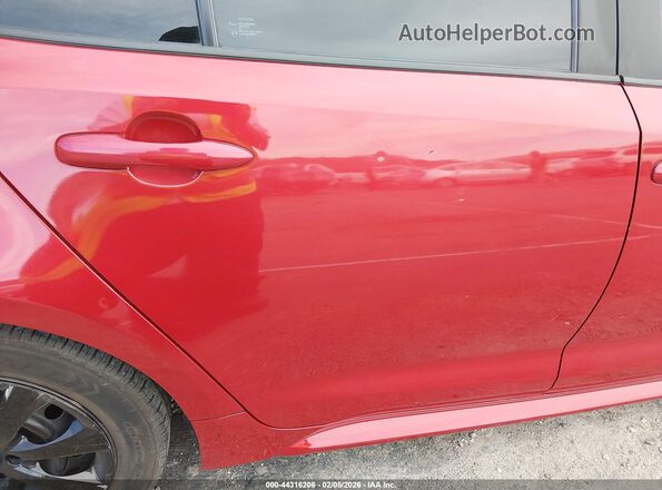 5YFEPMAE7MP257011 2021 TOYOTA LL Red 