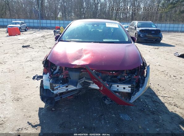 5YFEPMAE8NP374985 2022 TOYOTA LL Maroon Front view
