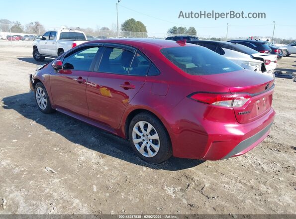 5YFEPMAE8NP374985 2022 TOYOTA LL Maroon Rear left