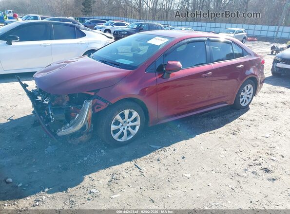 5YFEPMAE8NP374985 2022 TOYOTA LL Maroon Front left