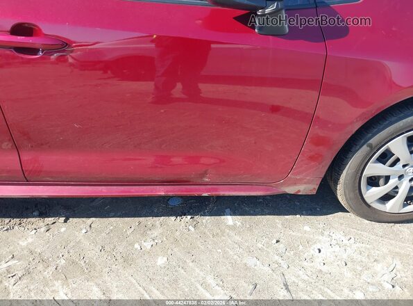 5YFEPMAE8NP374985 2022 TOYOTA LL Maroon 