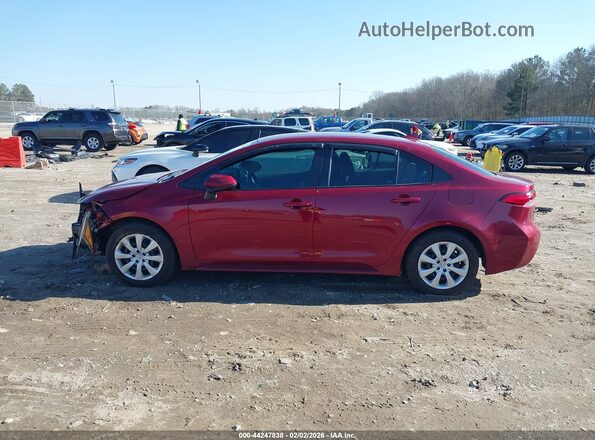 5YFEPMAE8NP374985 2022 TOYOTA LL Maroon 