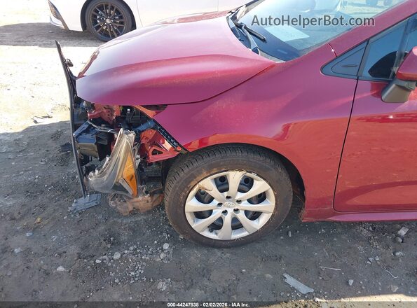 5YFEPMAE8NP374985 2022 TOYOTA LL Maroon 