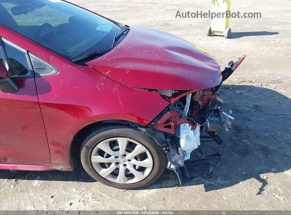 5YFEPMAE8NP374985 2022 TOYOTA LL Maroon 