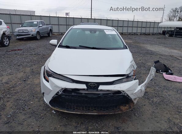 5YFEPMAE9NP369813 2022 TOYOTA LL White Вид щитка приладів