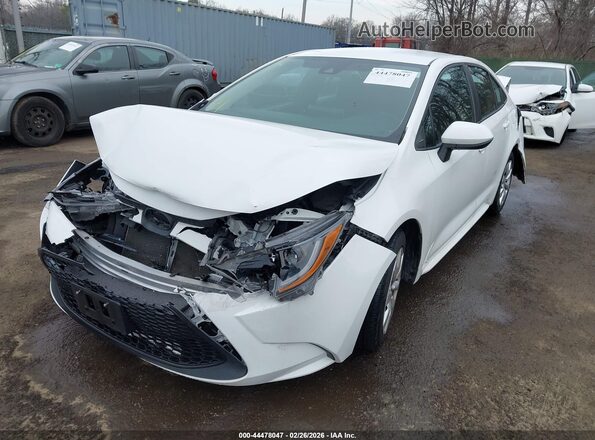5YFEPMAEXMP257228 2021 TOYOTA LL White Front view