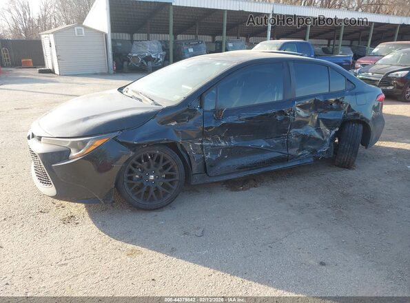 5YFEPRAE7LP082951 2020 TOYOTA LL Black Առջևի ձախ երեք քառորդ տեսարան
