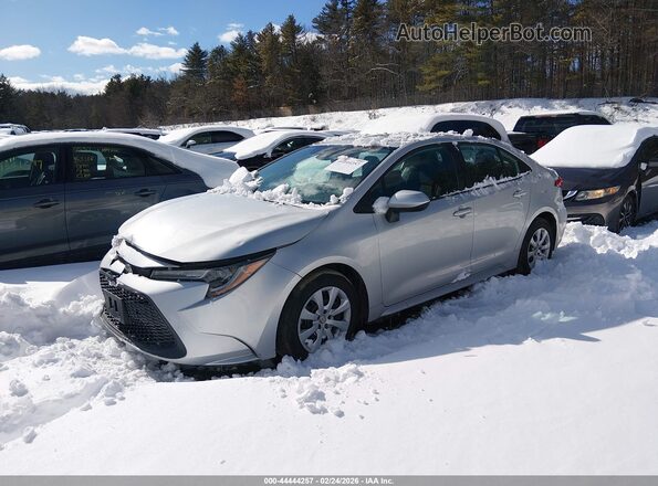 5YFEPRAEXLP078652 2020 TOYOTA LL Silver Առջևի ձախ երեք քառորդ տեսարան