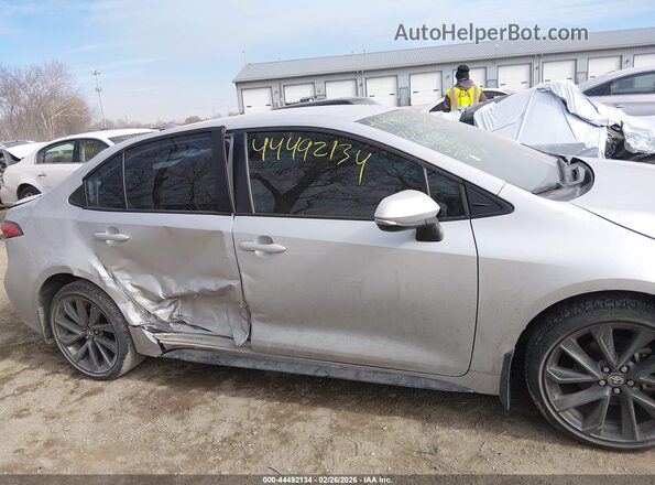 5YFS4MCE7RP215809 2024 TOYOTA LL Silver Вид задньої частини салону