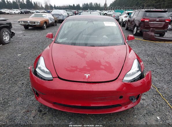 5YJ3E1EA1KF197268 2019 TESLA MODEL 3 Red 