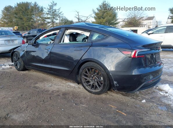 5YJ3E1EA2RF849194 2024 TESLA MODEL 3 Gray Rear left