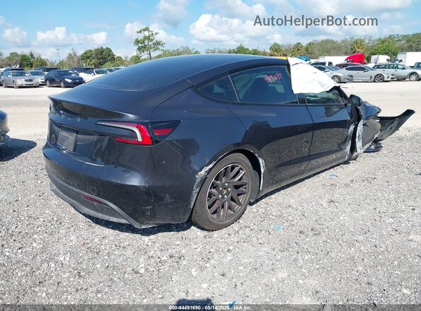 5YJ3E1EA8SF997792 2025 TESLA MODEL 3 Gray Rear right