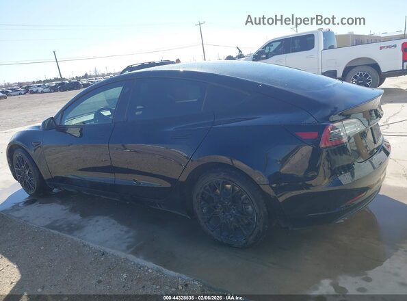 5YJ3E1EB0MF924038 2021 TESLA MODEL 3 Black Widok wnętrza 360 stopni